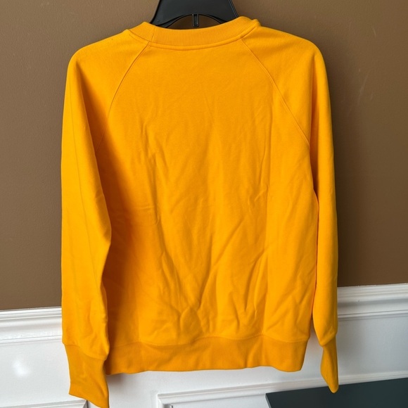 Athleta Triumph Game Point Sweatshirt Women’s Yellow with Stripes Size SP - Picture 6 of 8